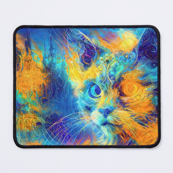 Item preview, Abstractions of abstract abstraction of cat. DeepDream #4852021055611 designed and sold by blackhalt.