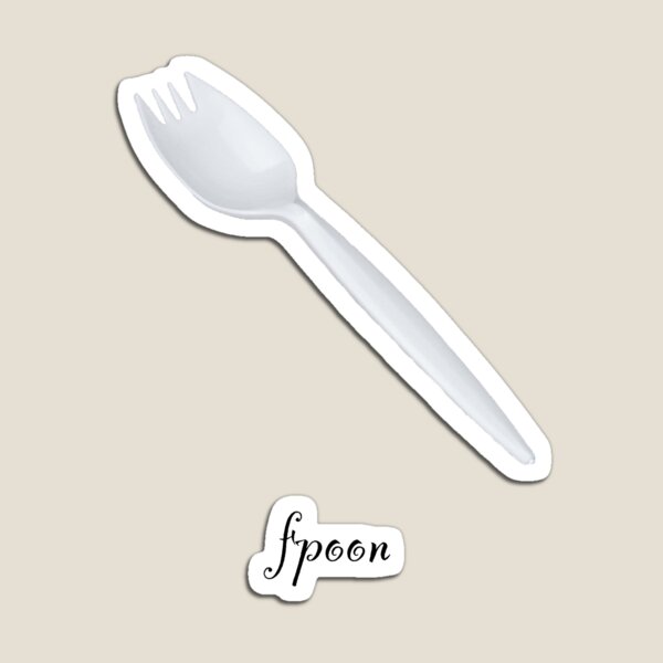 Not a spork, but a fpoon Magnet
