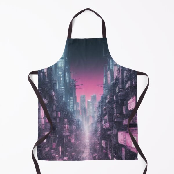 Item preview, Cyber-City, Cityscape, Dystopian  designed and sold by Burn-Ego.