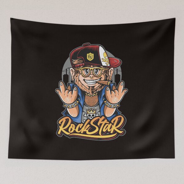 Item preview, RockStar Monkey designed and sold by Habib79in.