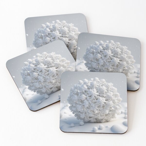 Item preview, White snowflake  designed and sold by Naettiya.