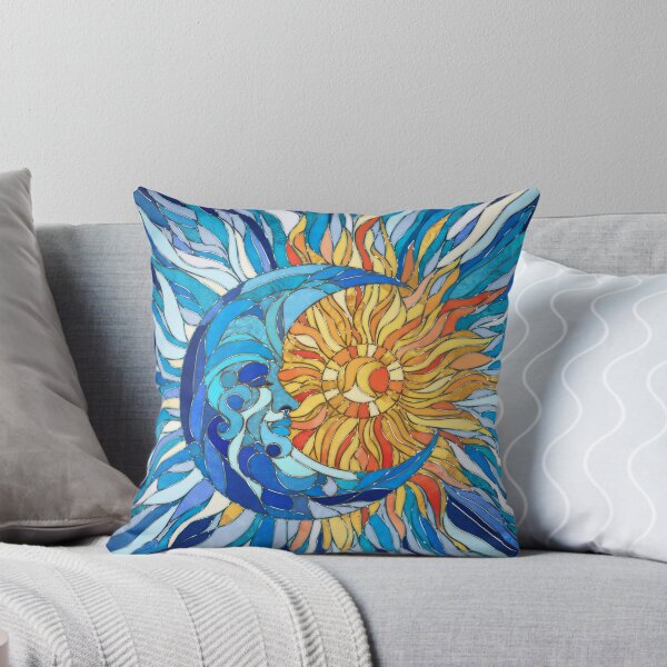 Item preview, Sun and Moon Mosaic Art designed and sold by k9printart.