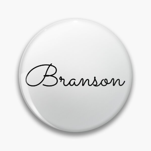 Artikelvorschau, Branson-Namensschild schreiben entworfen und verkauft von NormadWorld.