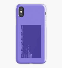 Commodore 64 Boot Screen - Load a Disk iPhone Case/Skin