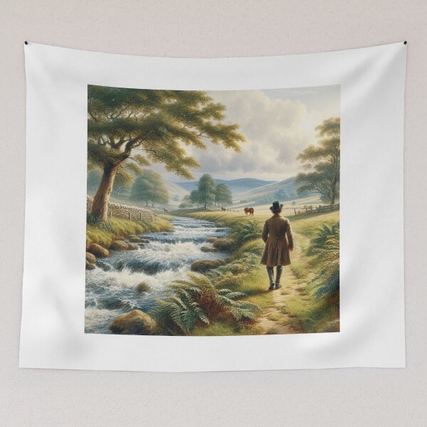 Item preview, The Squires Walk designed and sold by Diveintoart-org.