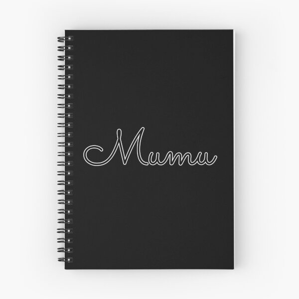 Item preview, Writing Mumu Name Label (Black) designed and sold by NormadWorld.