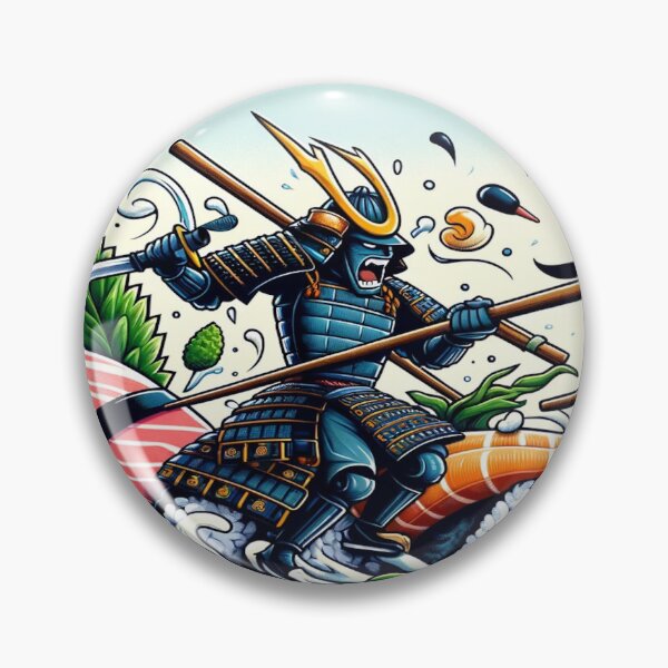 Item preview, "Samurai Sushi Surf" designed and sold by CanvasLady.