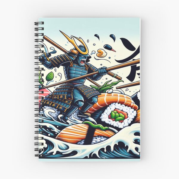 Item preview, "Samurai Sushi Surf" designed and sold by CanvasLady.