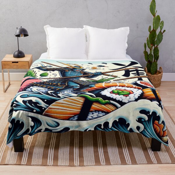 Item preview, "Samurai Sushi Surf" designed and sold by CanvasLady.