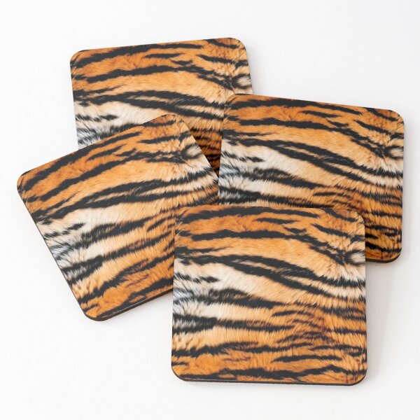 Item preview, Sleek Tiger Stripes - Majestic Feline Pattern Collection Seamless Tigers Spots Fur Print Pattern  designed and sold by ChattanoogaTee.