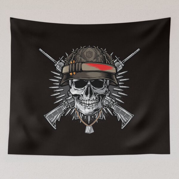 Item preview, Fighter Skull designed and sold by Habib79in.