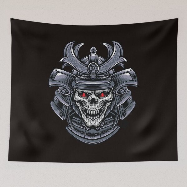 Item preview, Samurai Skull designed and sold by Habib79in.