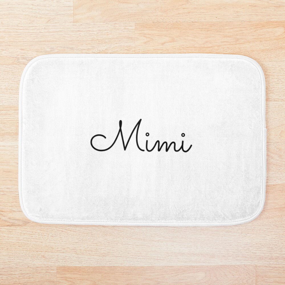 Writing Mimi Name Label
