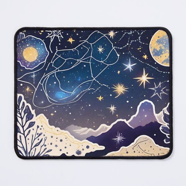 Item preview, Wear the Cosmos: Celestial Constellations on a Stellar T-Shirt (276) designed and sold by WASjourney.