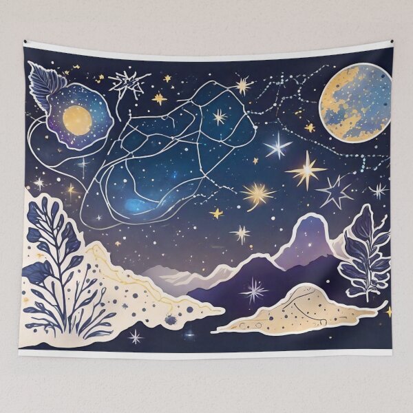 Item preview, Wear the Cosmos: Celestial Constellations on a Stellar T-Shirt (276) designed and sold by WASjourney.
