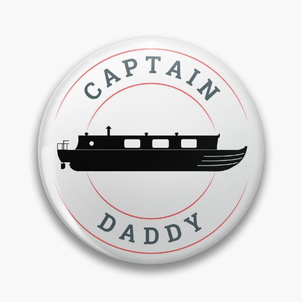 Item preview, Captain Daddy (blk-red) designed and sold by canal-arts.