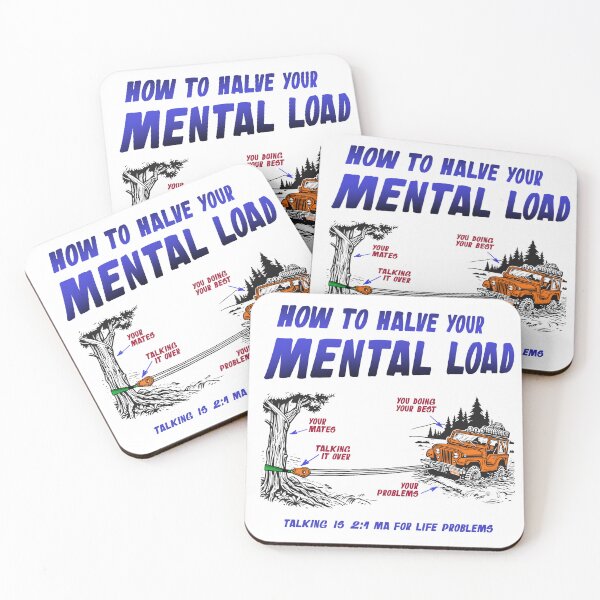 Item preview, Mental Load in 4x4s designed and sold by L2SFBC.