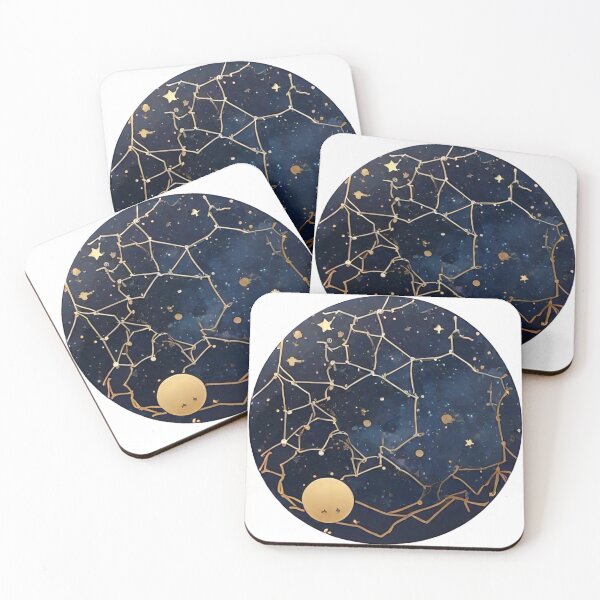 Item preview, Astronomy-Inspired Fashion: Star Maps & Constellations Tee (277) designed and sold by WASjourney.