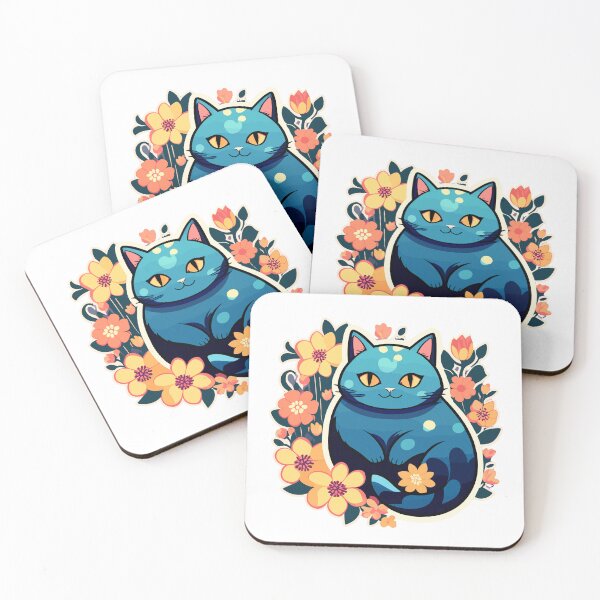 Item preview, Cute Floral Kitty  designed and sold by scoztimez.