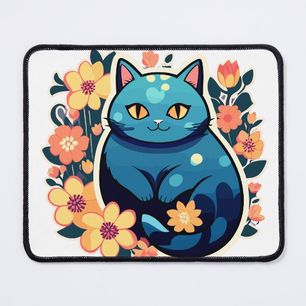 Item preview, Cute Floral Kitty designed and sold by scoztimez.