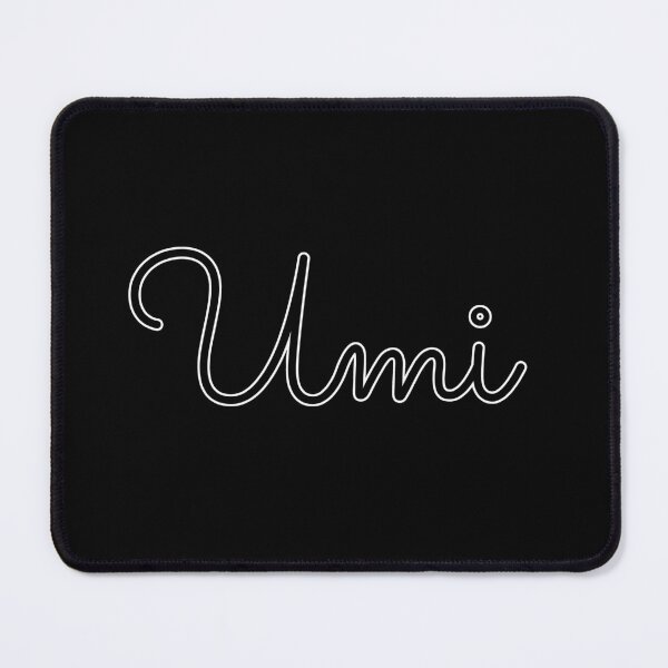 Item preview, Writing Umi Name Label (Black) designed and sold by NormadWorld.