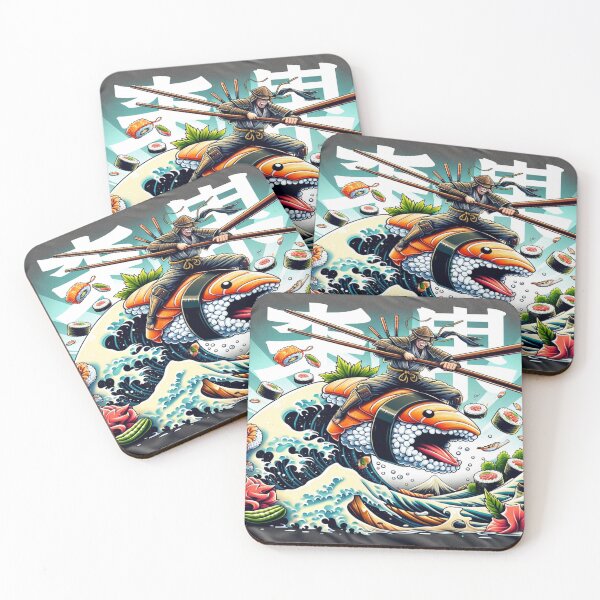 Item preview, Sushi Odyssey: A Culinary Wave Adventure designed and sold by CanvasLady.