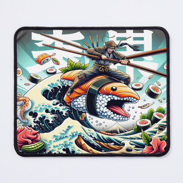 Item preview, Sushi Odyssey: A Culinary Wave Adventure designed and sold by CanvasLady.