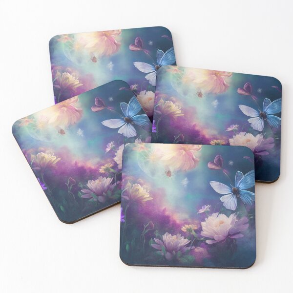 Item preview, Ephemeral Blossoms - floral artwork designed and sold by blockshop.