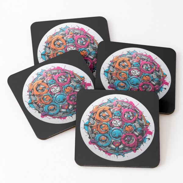 Item preview, Graffiti Circle,  Abstract Design, Digital Art  designed and sold by Burn-Ego.