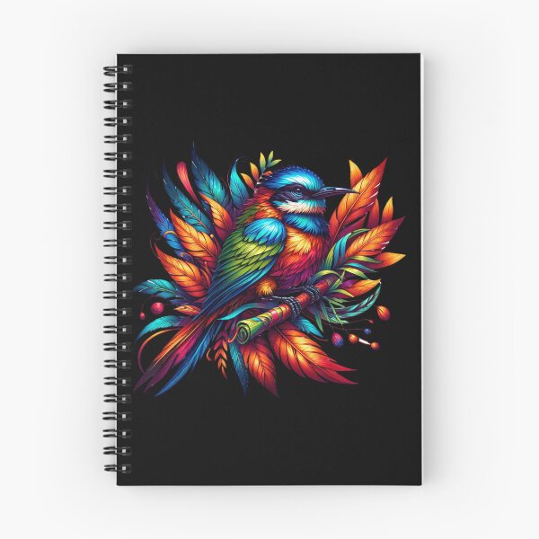 Item preview, Vivid Plumage: A Spectrum of Feathered Grace designed and sold by ChromaticBlend.