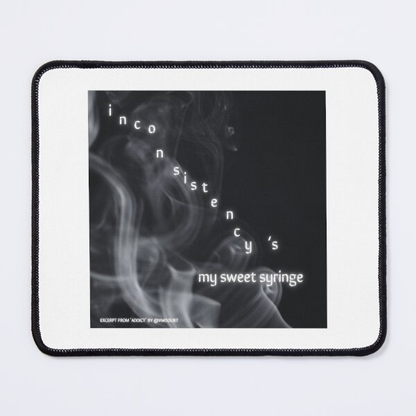 Item preview, Quote from the poem 'Addict' by @vmdoubt designed and sold by vmdoubt.