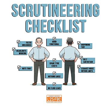 Artwork thumbnail, Scrutineering Checklist by L2SFBC