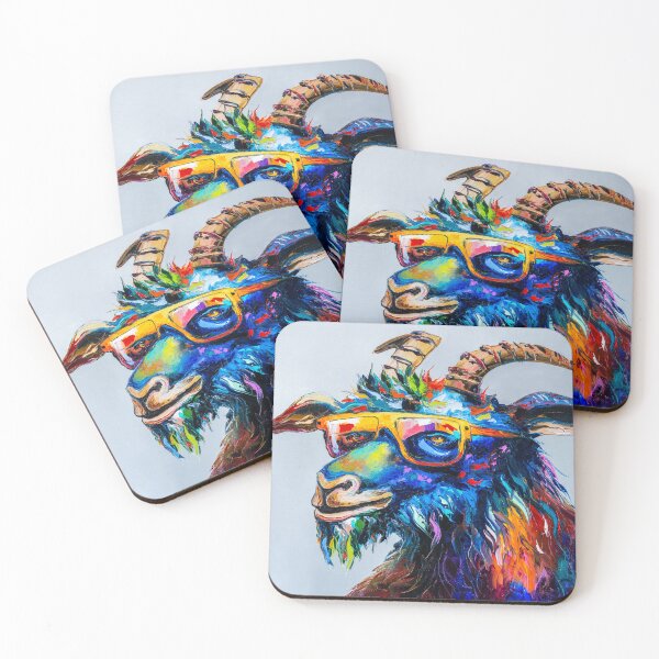 Item preview,  Goat in sunglasses designed and sold by VladArt House.