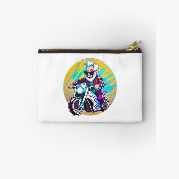 Item preview, Grandpa on a Motorcycle designed and sold by BADESIGNZZ.
