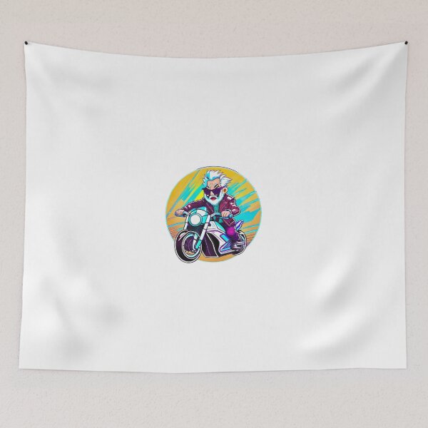 Item preview, Grandpa on a Motorcycle designed and sold by BADESIGNZZ.