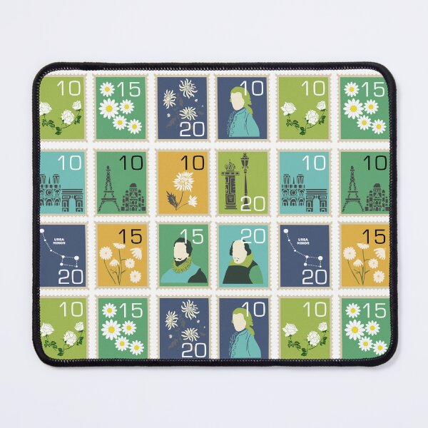 Item preview, Cute Postage Stamps Pattern designed and sold by kapotka.