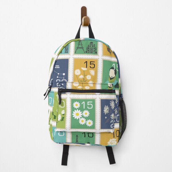 Item preview, Cute Postage Stamps Pattern designed and sold by kapotka.