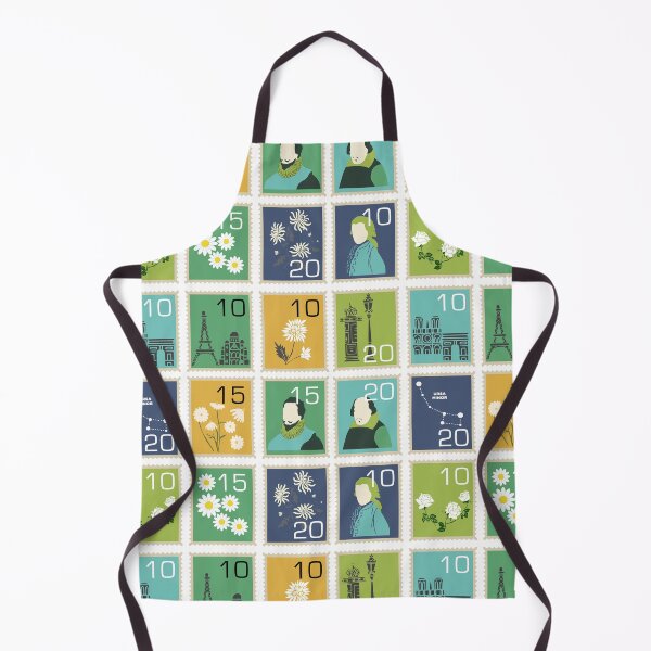 Item preview, Cute Postage Stamps Pattern designed and sold by kapotka.