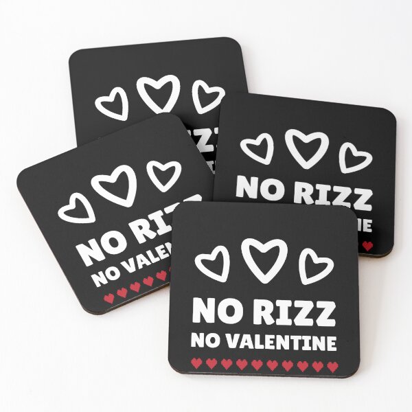 Item preview, No rizz no Valentine, funny valentine's day designed and sold by wittyprinttop.