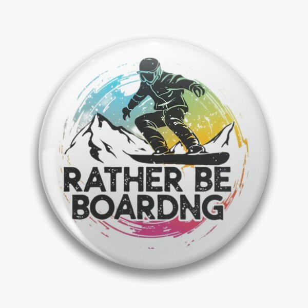 Item preview, Rather Be Snowboarding designed and sold by PlanetMarker.
