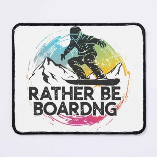 Item preview, Rather Be Snowboarding designed and sold by PlanetMarker.