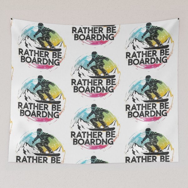 Item preview, Rather Be Snowboarding designed and sold by PlanetMarker.