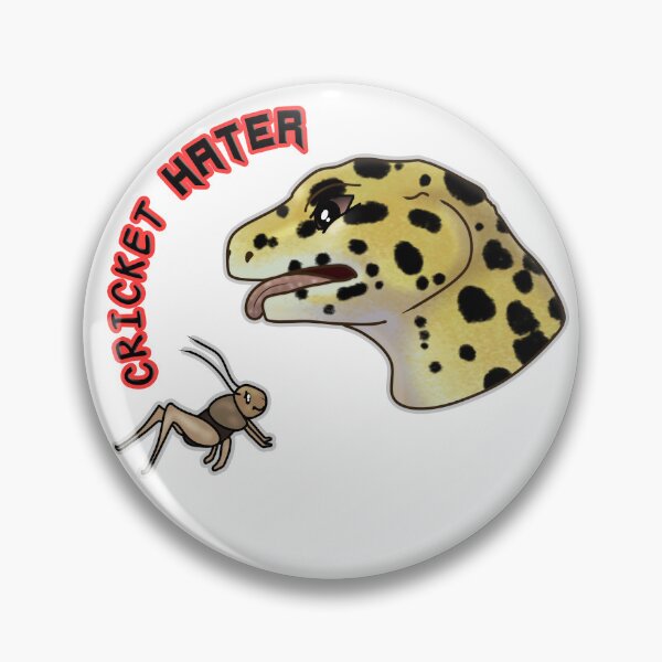 Artikelvorschau, Cricket-Hasser-Leopardengecko-Reptilliebhaber-Design entworfen und verkauft von PinkSugarPets.