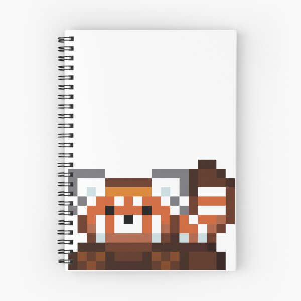 Item preview, Red panda 18x18 pixel art. designed and sold by KORARU-co.