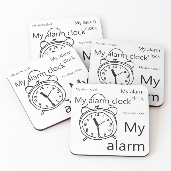 Item preview, My alarm clock designed and sold by zzzozzo.