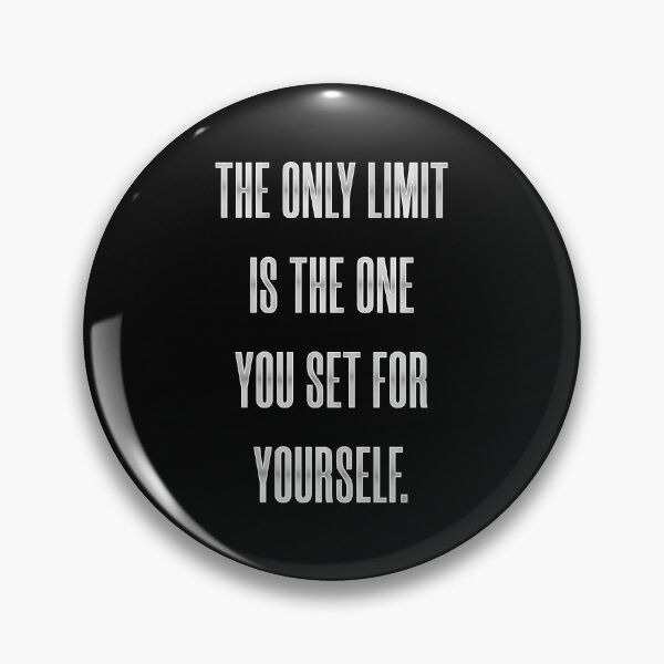 Item preview, The Only Limit is the One You Set for Yourself designed and sold by Syahrasi.
