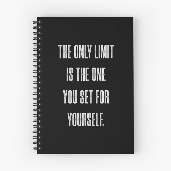 Item preview, The Only Limit is the One You Set for Yourself designed and sold by Syahrasi.
