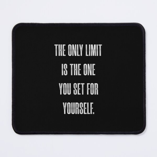 Item preview, The Only Limit is the One You Set for Yourself designed and sold by Syahrasi.