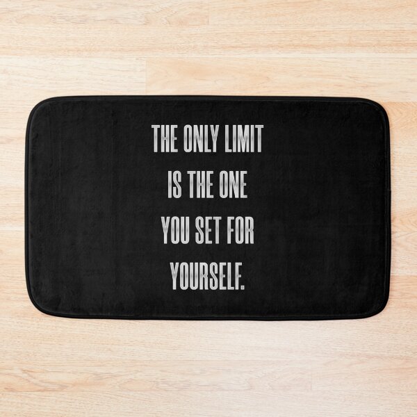 Item preview, The Only Limit is the One You Set for Yourself designed and sold by Syahrasi.