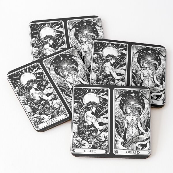 Artikelvorschau, Tarot-Kartenaufkleber entworfen und verkauft von Fidel1o.